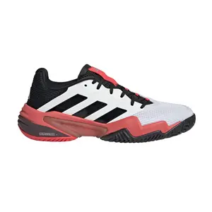 adidas Mens Barricade 13 Tennis Sneakers Shoes - White