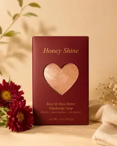 Handmade Artisanal Rose & Shea Butter Soap
