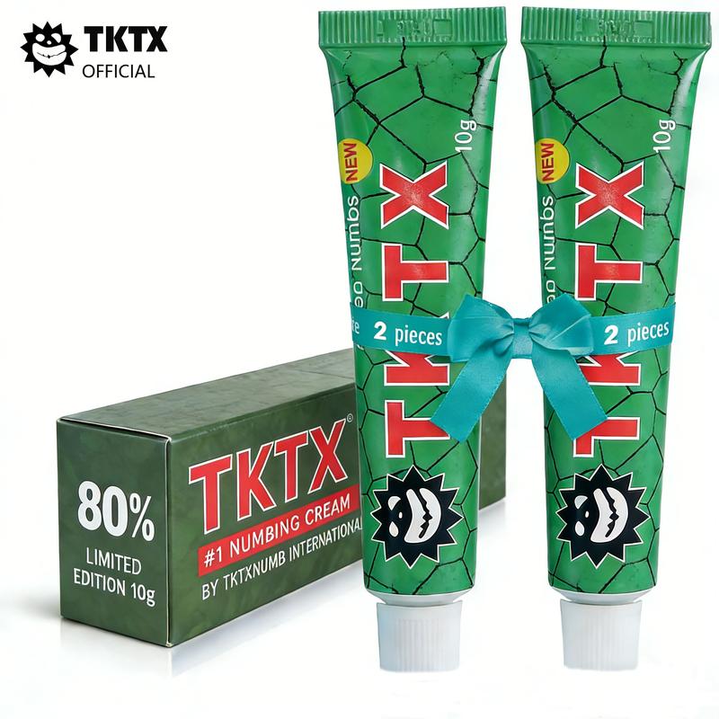 TKTX Tattooing Anesthetic Cream-Green 80% Upgrade Edition-Painless Tattooing-Efficient Anesthetic Formula to Realize Professional Tattooing Experience.