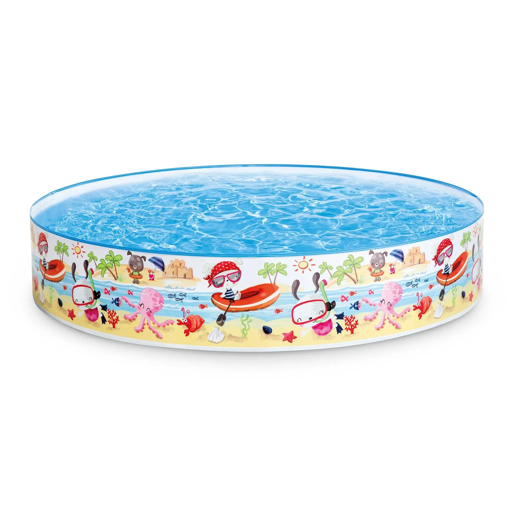 INTEX Beach Days Snapset Instant Kids Childrens Swimming Pool INTEX Beach Days Snapset Instant Kids Childrens Swimming Pool
