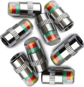 Car Tire Pressure Monitor Valve, tire valve stem caps, car tire caps,tire pressure caps,Tire Pressure Monitor Valve Stem Cap for Medium-Sized, Small, Motorbikes, Bicycles -YY