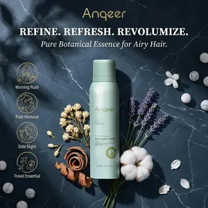 ANQEER Waterless Dry Shampoo Spray – Instant Oil Control, Refresh Hair Between Washes, Lightweight Volumizing Hair Refresher Silicone-Free Curl Definition Activator Hydrating Hair Conditioner Detangling Rinse with Elvive