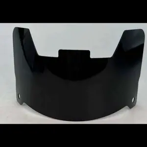 BLACK football Visor for memorabilia! Add this to your next HIT Football helmet!