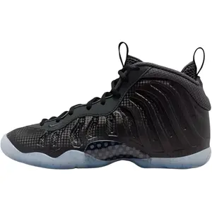 Nike Little Posite One GS 'Black/Black/Dark Smoke Grey/Black'