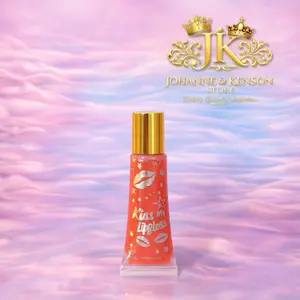 Kiss Lip Gliss - Luxury Cosmetics Lipgloss with Golden Cap and Star Design