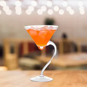 Side Bend Cocktail Glass