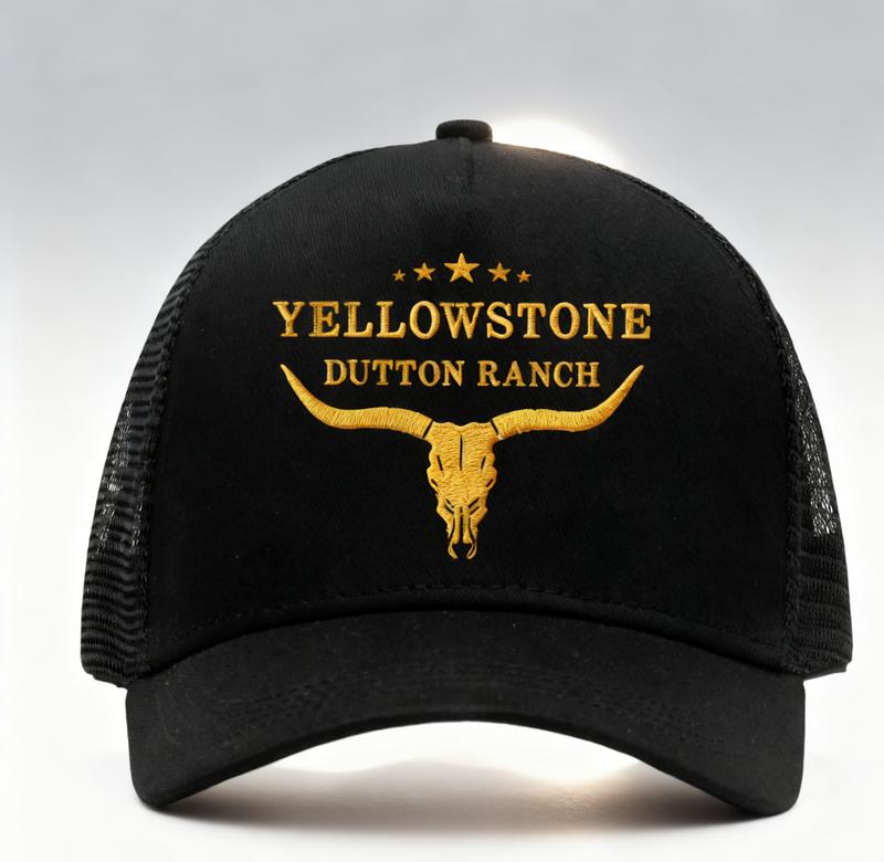 Embroidered baseball cap, Yellowstone Dutton Ranch, unisex and youth style, adjustable, comfortable and breathable, suitable for sports, outdoor activities and everyday wear.  hat  hats