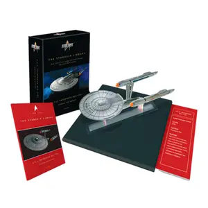 Star Trek: Strange New Worlds | Enterprise NCC-1701 Die-cast Ship and Book Set