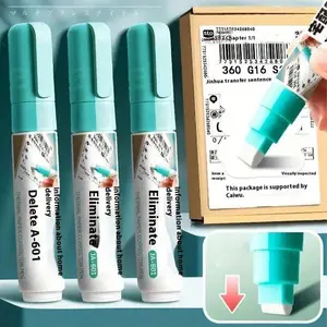 1/3 Pack Security Privacy Protection Thermal Paper Eraser, Tip, Seamless Erasing, Seamless Eraser, Bill Info Cleaning Tool, for Credit Cards, Bank Cards, Phone Bills, Stationery Office Supplies