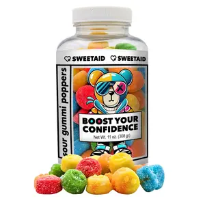 Boost Your Confidence Gift – Sweet Aid Jar with Gummies – Encouragement Gift for Friends, Kids. Exams, Job Interviews, Motivation Gift