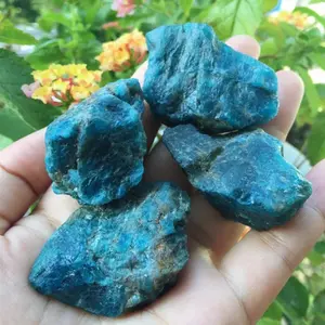 Natural Raw Apaite Chunks Rough Rocks Healing Chakra Crystal Mineral Specimens DIY Crystal Stone (3 pieces) by Crystalcraft