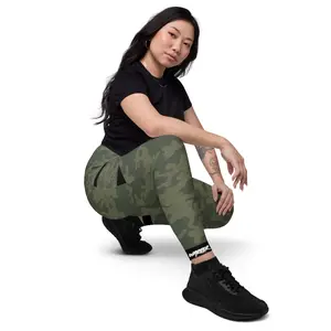 Recycled Camo Leggings with Pockets