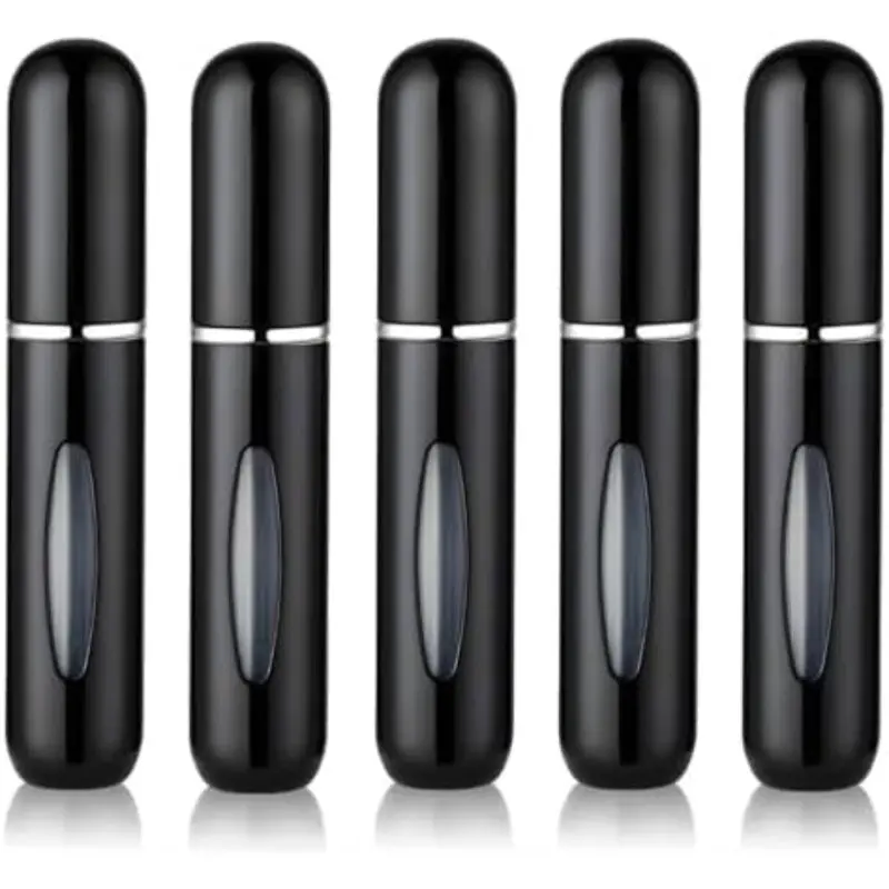 5 PCS Cologne Travel Bottle, Perfume Travel Refillable, Perfume Atomizer, Mini Spray Bottle and Small Cologne Sprayer for Daily Use, Portable Perfume Bottles, Cosmetics Makeup Tools, Makeup Container
