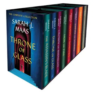 Throne of Glass Hardcover Box Set (8 Books) by Sarah J. Maas