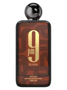 AFNAN 9PM Elixir 3.4 *PARFUM* INTENSE SPRAY Oriental Spicy Fragrance for Women and Men with Cardamom Nutmeg and Vanilla Notes