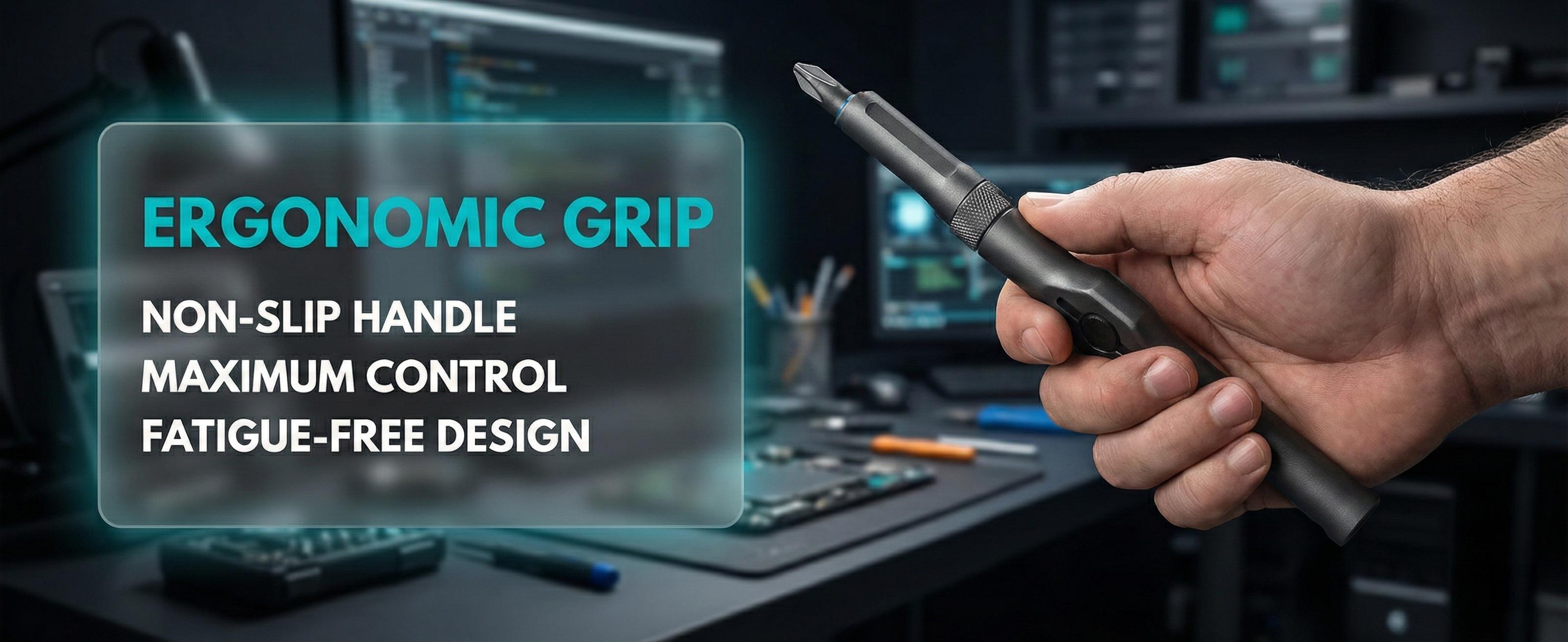 24 in 1 DIY Screwdriver Set, switchable magnetic ratchet screwdriver bit kit, compact and portable repair tool set for home, electronics and furniture assembly, toolbox gift for Thanksgiving, Christmas and New Year