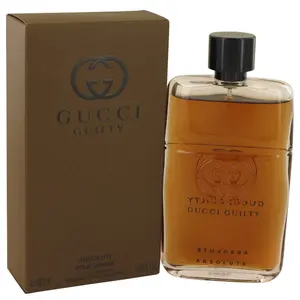 Gucci  3 oz Guilty Absolute by Gucci Eau De Parfum Spray for Men