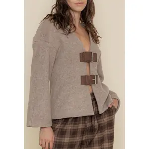 Warm in Mohair Belted Jacket