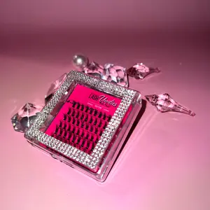 Lash Undies: Customize Your Look with Reusable Bottom Lashes - 2 lengths, Stylish Diamond Case Lash Extension Lash Extension Lash Extension Eyelashes Eyelash Extensions Eyelash Makeup Luxury Cosmetic Eyelash Extension