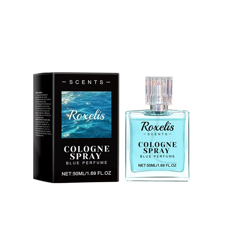Eau De Toilette Blue Cologne, Natural Fresh Scent, Long-Lasting Fragrance, Elegant and Subtle Perfume, Single Bottle