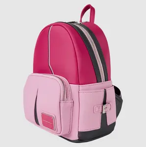 Mini Backpack - 9”W x 10.5”H x 4.5”D, Adjustable Shoulder Straps, Front Zipper Pocket, Casual Style, Unisex,  Licensed