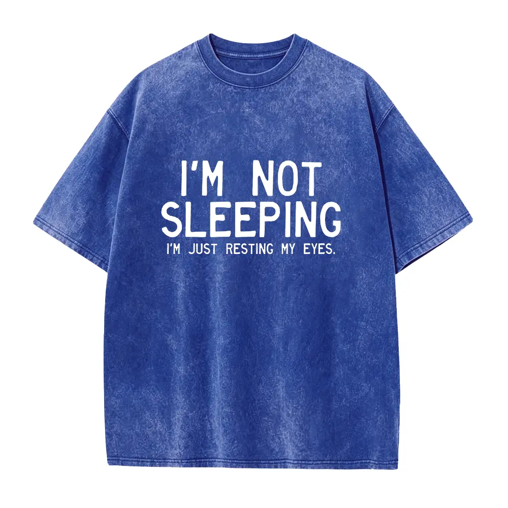 I'm Not Sleeping T-Shirt: Funny Sarcastic Nap Tee