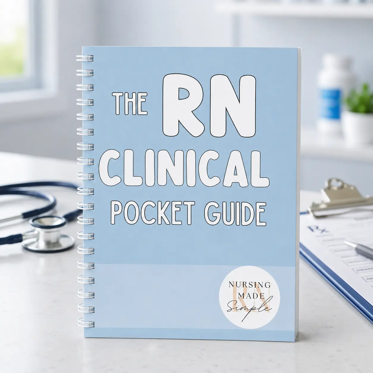 RN Clinical Pocket Guide | Nursing Notes, Lab Values, Assessments and Checklists