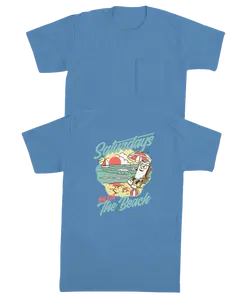 Barstool Sports - Saturdays Are For The Beach Pocket Tee