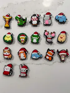 Christmas Animal Croc Charms