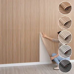 3D Wood Grain Stripe Wall Sticker Roll, 118.1x15.7 Inches, Thick Recessed Texture, Easy Cut and Stick, Bedroom Living Room Decor