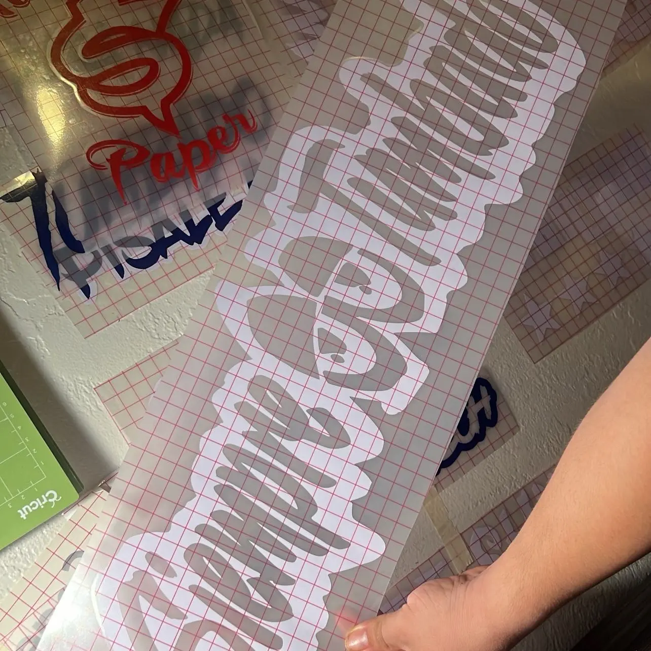 Siempre Tumbado Calcomania Grande - Original Paper Craft with Unique Design and Textured Finish