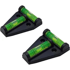 2pcs RV Levelers, Magnetic T Type Precision Leveling Bubble Leveler, RV Exterior Leveling Stablilization Levelers