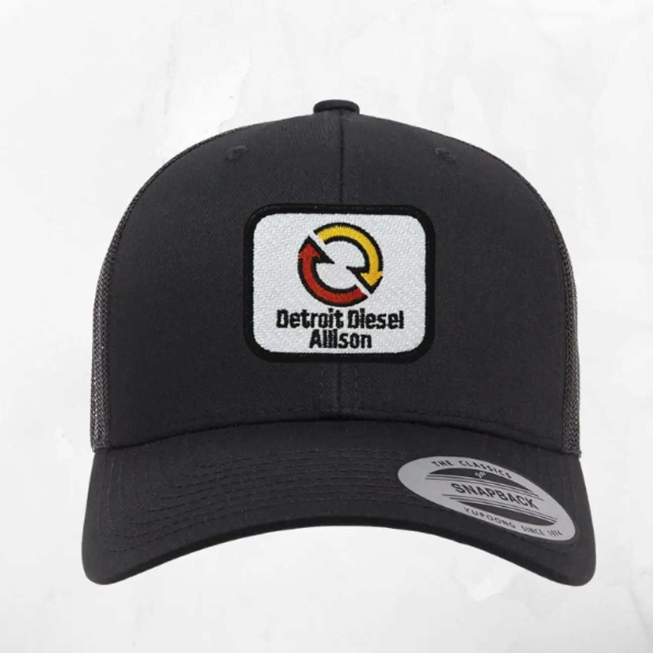 Detroit Diesel Allison Embroidered Retro Hat Trucker Hat Many Colors Snapback Hat, Unisex Casual Street Style, Gift Idea For Her Him, Unisex Everyday Wear