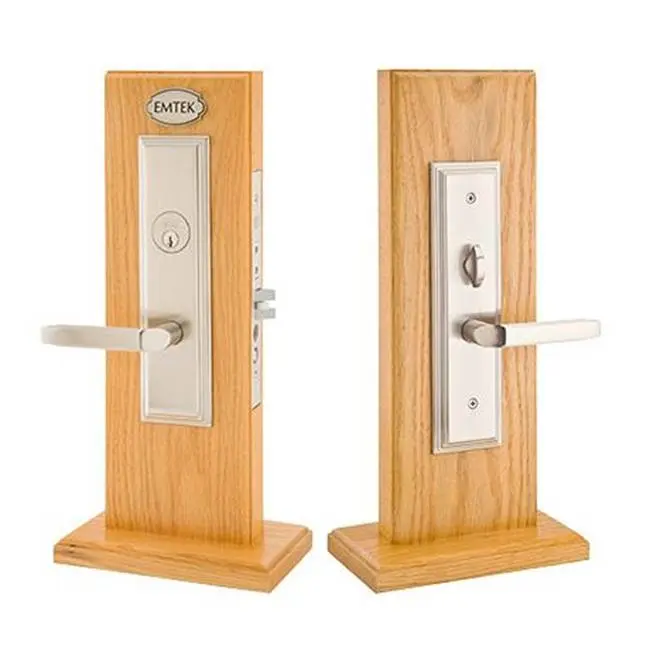 Emtek 3106WS Knob x Knob Dummy , Manhattan Mortise , Windsor Crystal Knob
