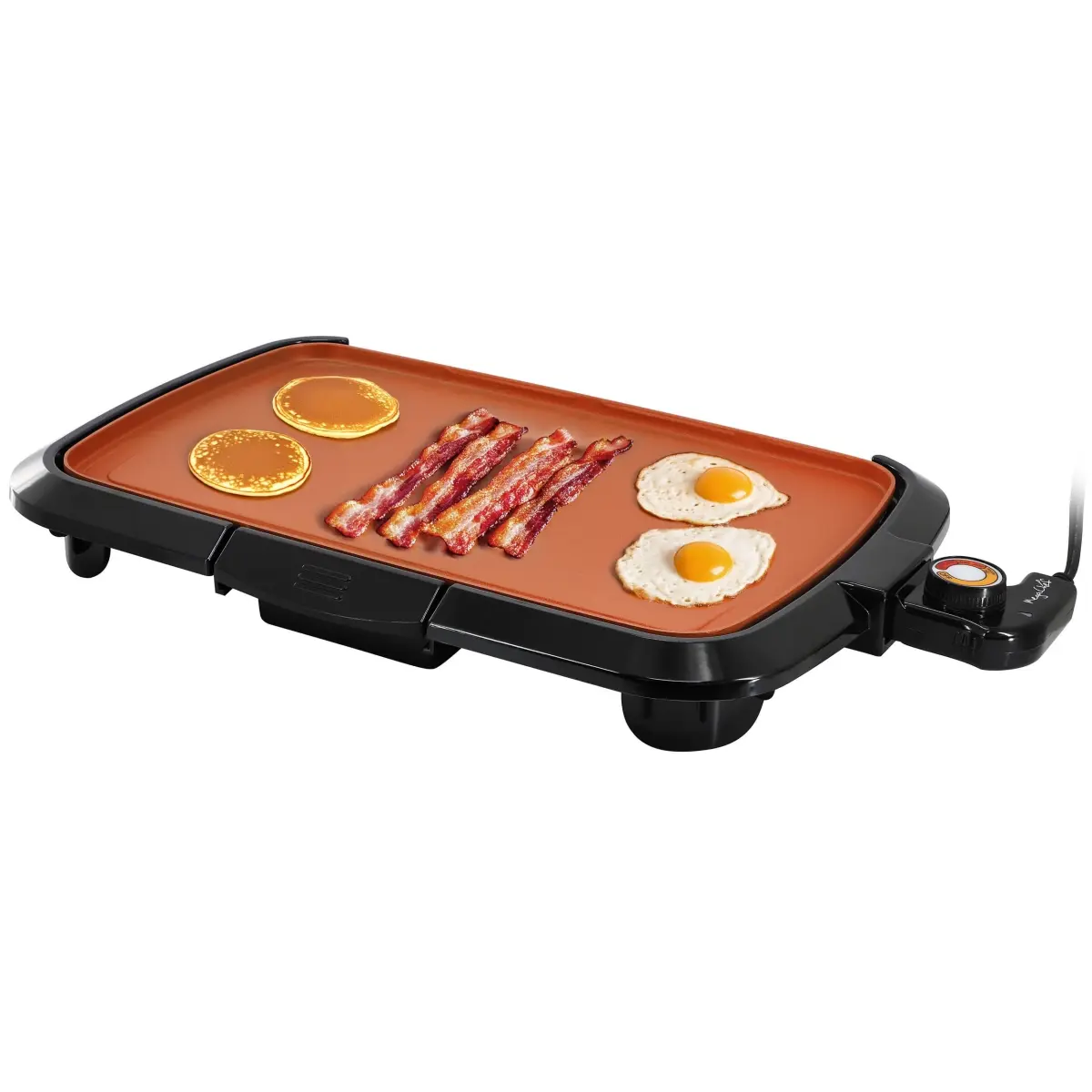 MegaChef MCG-4028 MegaChef 16 Inch Electric Grill in Black with Copper Coating