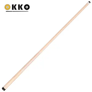 OKKO Maple Shaft for Pool Cues, 5/16"-18 Pivoted Joint, Silver Ring