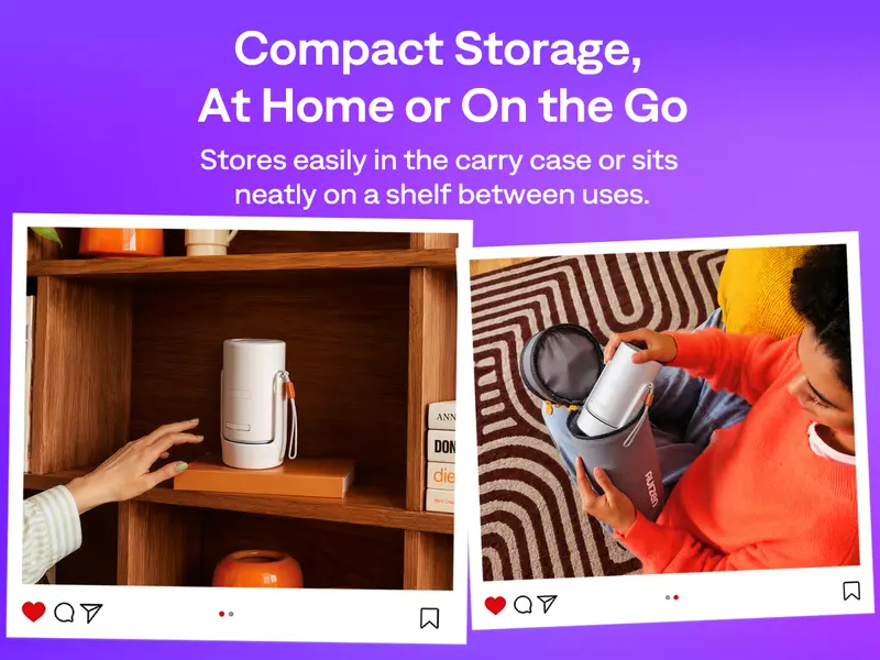 Shelf storage and optional carry case