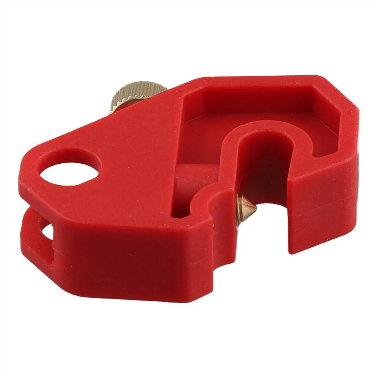 Circuit Breaker Lockout Device with Screw Circuit Safety Lock Universal Single and Multi Pole Breakers, Durable, Safe