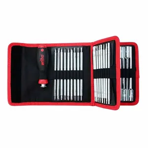 Wiha 28188 32 Piece Drive-Loc VI Wallet Set