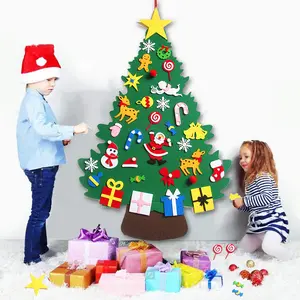 Felt Christmas Tree Kit – Kids Holiday Decoration & Craft Activity