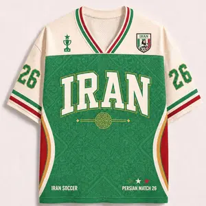Iran Soccer Jersey, Persian Match 26 Football Fan Shirt, Iran Game Day Tee, Vintage Soccer Jersey, Persian Pride Gift