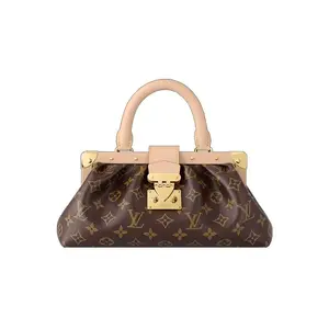 LOUIS VUITTON Clutch Box With Chain Strap In Coated Canvas And Monogram Print For Women