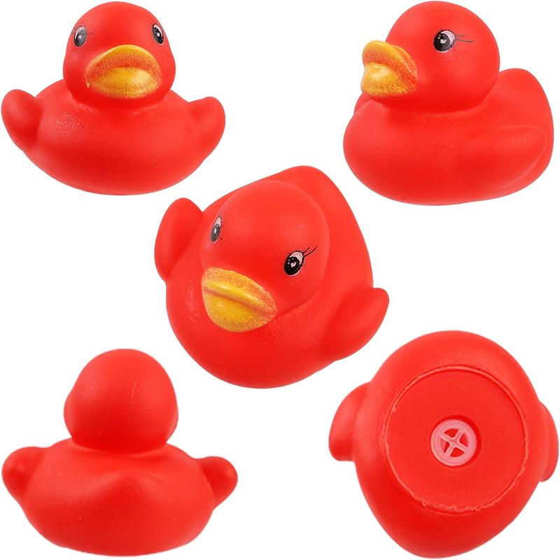 50 Pack Mini Rubber Ducks – Colorful Floating Bath Toys for Kids, Baby Shower, Pool Party, Birthday & Christmas Gifts