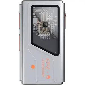 EPZ USB-C Gaming Sound Card Hi-Fi Grade DAC Chip Adaptive Dual 3.5mm Ports Portable Sound Card Built-in EQ Visualisation