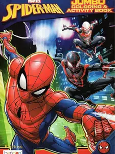 Spider-man Coloring & Activity Book Set 2 Books