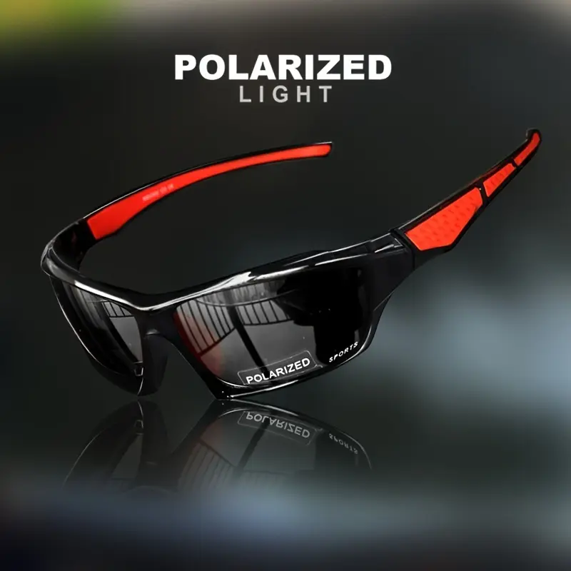 A Stylish Pair of Sports Featuring Coloradaptive Lenses, Topoftheline Antiglare Technology, and Perfect for Driving with PC Frames, AC Lenses, and a Fullcircle Design.