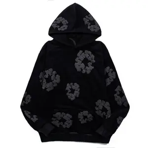 Y2K Vintage Graphic Hoodie for Men & Women, Oversized Streetwear Sweatshirt