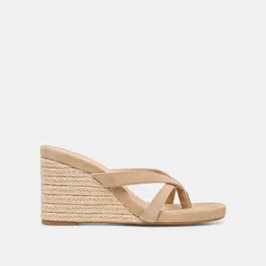 Dolce Vita HELAN ESPADRILLE WEDGES CAMEL SUEDE