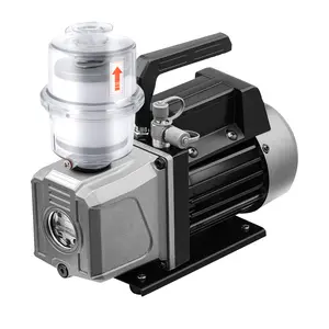 95% Efficiency Oil Mist Filter with Transparent Housing & KF25 Flange, Vacuum Pump Exhaust Filter for CNC Machine Lathe Grinding, Industrial Workshop & Laboratory Air Purification