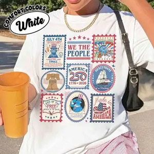 Comfort Colors Centennial Eagle 250th USA Anniversary Graphic Tee, Aesthetic Patriotic Spirit Shirt, Radiant Independence Day Top, Thoughtful America 1776-2026 Heritage Apparel